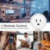 Oyajia 4-Pack Smart Plug 110-130V w/ Voice Control WiFi Timer