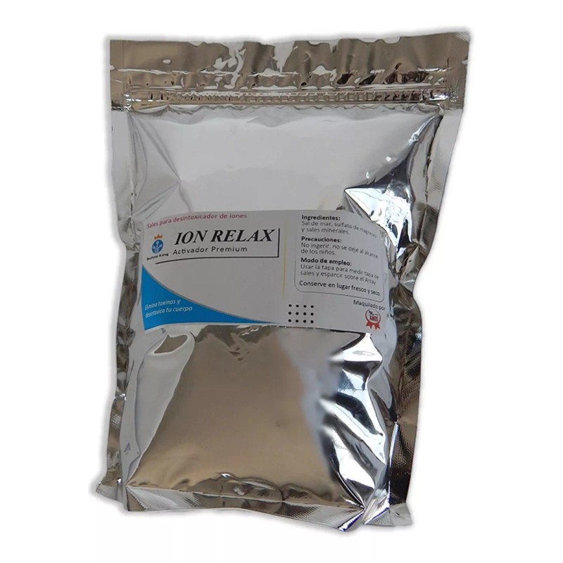 Technoking Pediluvio Desintoxicador Iónico Programable + Agua De Plata