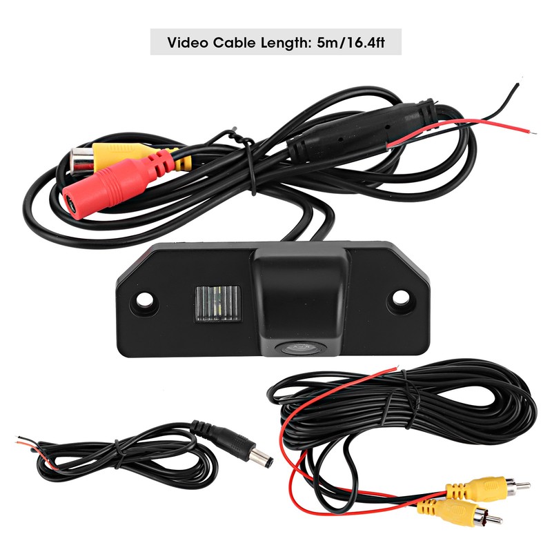 CCD Rear View Camera HD Reverse Dynamic Track Backup Cam