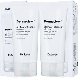 Dr. Jart+ Dermaclear pH Foam Cleanser 120ml x 2 / 닥터자르트 더마클리어 pH 폼 클렌저 120ml x 2개