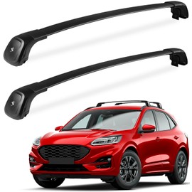 FengYu Heavy Duty 260lb Lockable Roof Rack Cross Bars Compatible with Ford Escape 2020 2021 2022 2023 2024, Aluminum Crossbar Cargo Bars Canoe Kayak Snowboard Rooftop Carrier Luggage