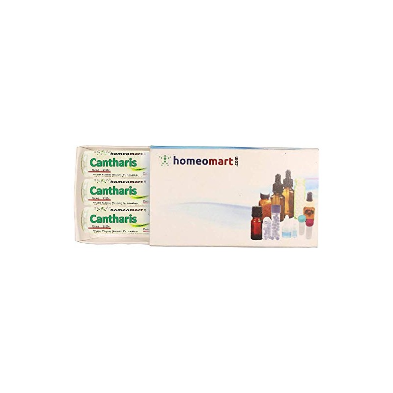 Homeomart.com Cantharis Homeopathy Pellets (Pills) in 30C Potency, Pack of