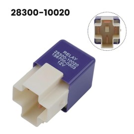 28300-10020 156700-0503 4 Pin Starter Relay Compatible with Toyota Tundra Solara Highlander Corolla Camry Avalon 4RUNNER Echo Tacoma Sienna Compatible with Lexus SC430 SC300 RX300 LS430 LS400 ES300