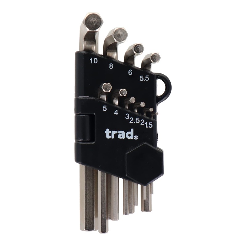 Trad 10pcs. Hex Bar Wrench Set THS – 10 350107