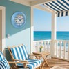 eYotto 18 Inch Large Indoor Outdoor Wall Clock Waterproof with