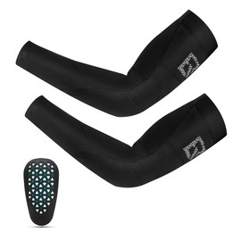 Rockbros Arm Cover, Summer, Bike Protector, Elbow Support, Padded, Shock Absorption, Arm Sleeve, Thin, Quick Drying, Cool, UPF50+, Sun Protection, Anti-Slip, Safety Measures, For Touring, Bicycle,