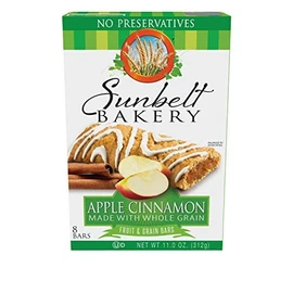 Sunbelt Bakery Fruit & Grain Cereal Bars, 4 Flavor Variety Pack, No Preservatives (32 Bars),8 Count (Pack of 4)