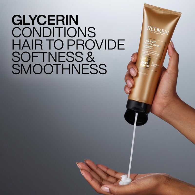 Redken All Soft Heavy Cream Mask Treatment- Moisturizing Deep Conditioner