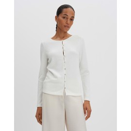 someday Damen Langarmshirt | KALMINA Slim Cardigan aus Jersey Milk, 36