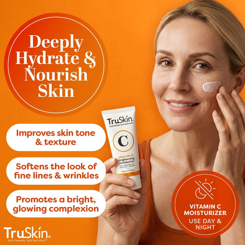 TruSkin Vitamin C Face Cream – Brightening & Hydrating Daily