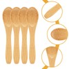 Prasacco Pack of 4 Small Wooden Spoons, Mini Wooden Spoons