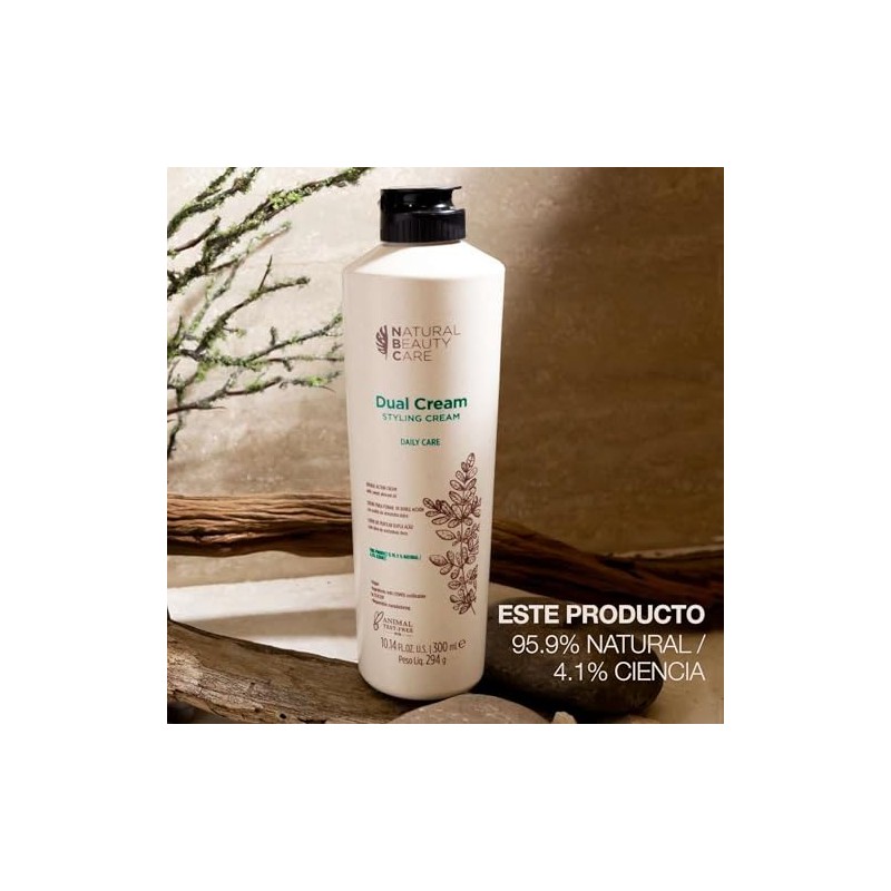 NATURAL BEAUTY CARE Dual Cream Crema Cabello Doble Acción con