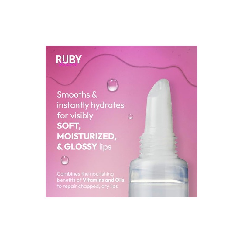 Ruby Kisses - Aceite hidratante para labios claro RLO01 (1