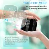 Rechargeable Wrist Blood Pressure Monitor LED Heart Rate Monitor Voice