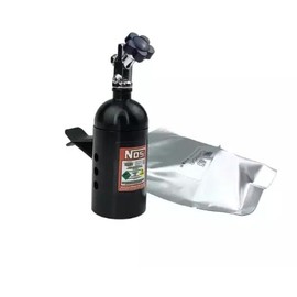 Car Air Freshener NoS Bottle design 1 Pcs Perfume Aromatherapy + Keychain