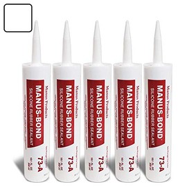 UrMarketOutlet 5X Manus-Bond 73-A Fix/Repair Sealant Sealer 300ML Silicone Rubber White