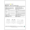 Butterick Patterns 6249, Misses Skirt,Sizes, Rayon,Wool, Multi-Colour, E5 (14-16-18-20-22)