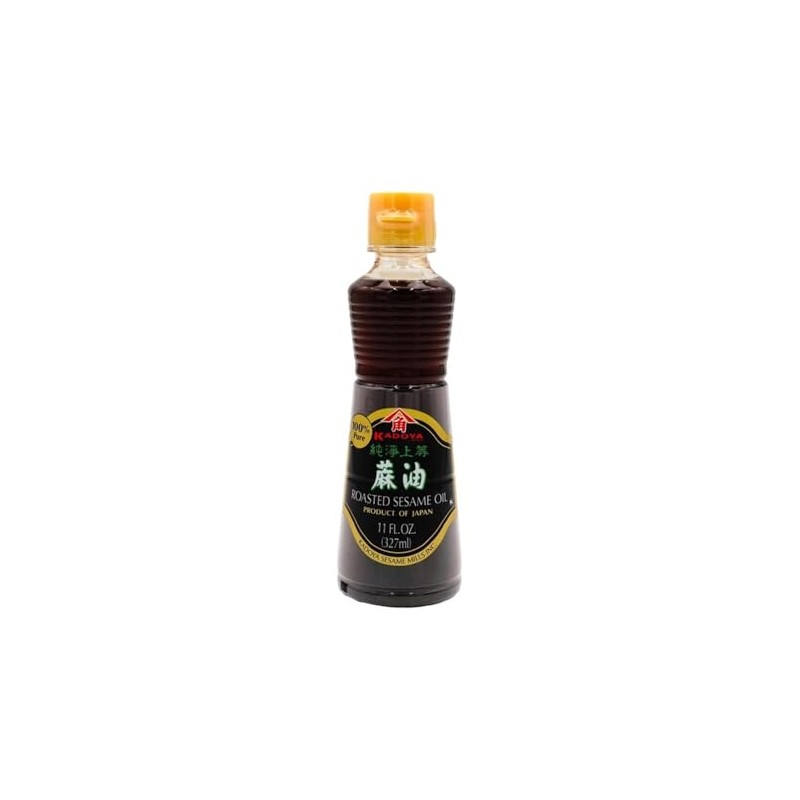 Kadoya Aceite de sésamo puro, 11 onzas líquidas