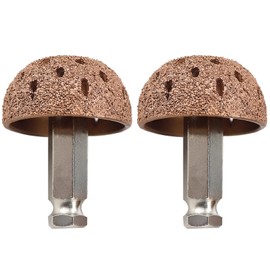 Tire Buffing Wheel, 1.5" Tire Repair Grinding Head for Low Speed Tire Buffer Car Tire Grinding Polishing Accessories Kit, 2PCS