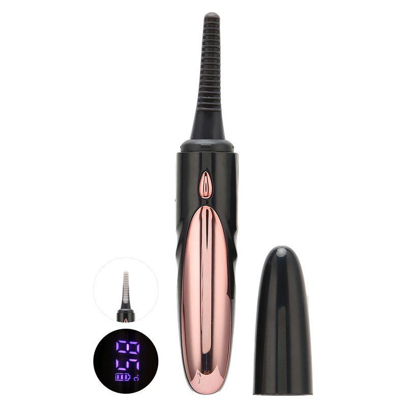 Electric Heated Eyelash Curler 4 Gears Heating Quickly USB Rechargeable