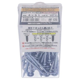 Ori Unichrome Super Fast Sanjo Hardware Screws 4 x 51, Pack of 90 544-352