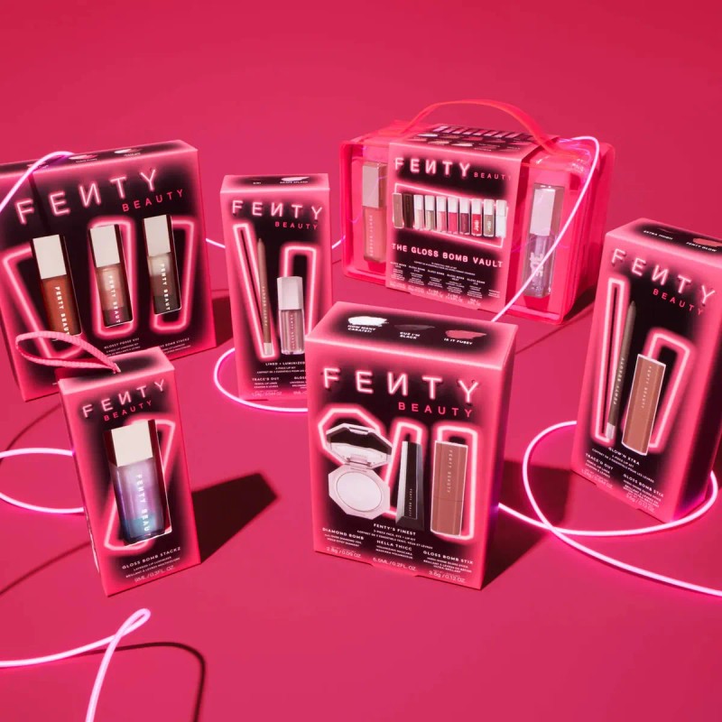 Fenty Beauty Glossy Posse Lip Luminizer Set De 3 Glosses