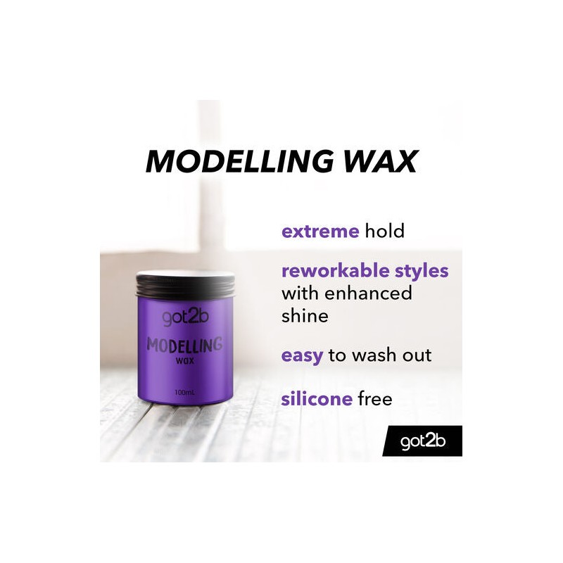 Schwarzkopf Got2b Modelling Wax 100ml