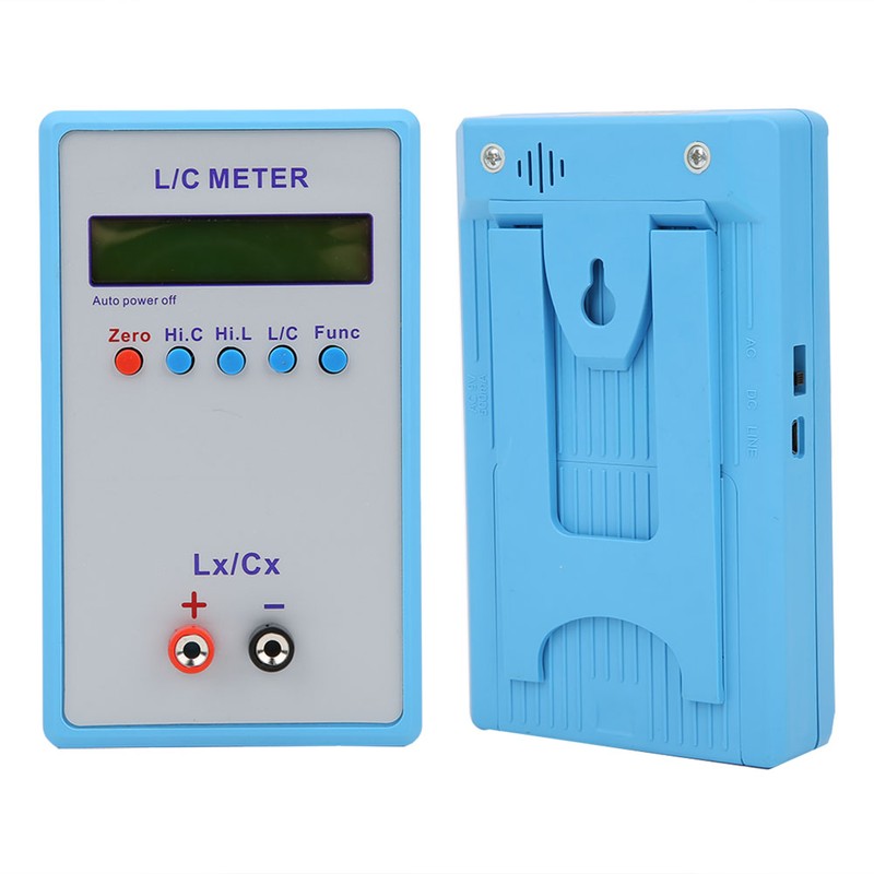 Inductance Capacitance Meter Handheld l C Meter Electric ABS LCR