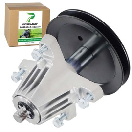 POSEAGLE 918-06991 Spindle Assembly Replaces Craftsman MTD 918-06991 Deck Spindle 42 Mowing Deck, 618-06991, 918 06991, 618 06991 for MTD Huskee LT4200, T1000, T1200, TB42, TB2246 Lawn Tractors