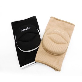 Sansha KNEE PAD L (36-42) Sansha Knee Pad (2-Pack) Light Tan