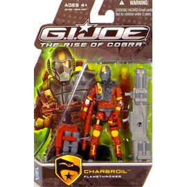 Charbroil Flamethrower Action Figure - GI Joe Movie: Rise of Cobra