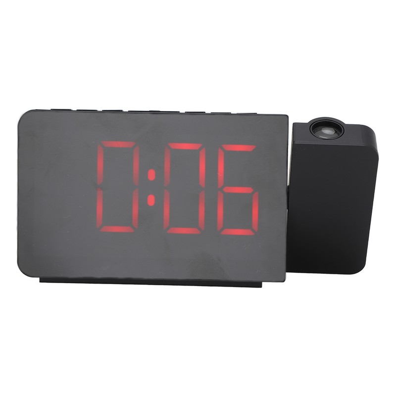 LED Projector Alarm Clock with FM Radio Snooze Function 4