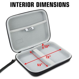 USA GEAR GPD Pocket 7 Inch Mini Laptop PC Hard Shell Storage Travel Case