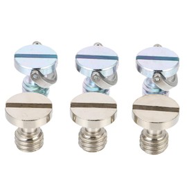 LABRIMP 6pcs Ring Mounting Screws for Tripod Camera Accessories Hinged Screw for Quick Release Plates and Gimbals Professional Design for Stability and Reliability Random Color