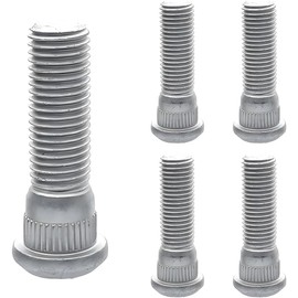 5Pcs Car Wheel Studs, M12x1.5 48mm Long Extended Vehicle Wheel Steel Lug Bolts, OEM#610-266 90942-02049 Wheel Lug Stud, Auto Accessories Fit OEM#610-266 90942-02049 GS430 LS400 RX330