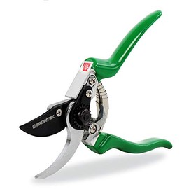 GRÃNTEK Secateurs, Professional Garden Pruning Shears Falke, Bypass, SK5 Blade 48 mm, Teflon-Coated, Ergonomic Shape, Garden Pruner - Green