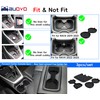 Auovo 3D Cup Holder Insert Liners Compatible with Toyota RAV4