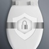 MAYFAIR Toilet Seat will Slow Close and Never Come Loose,