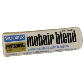Wooster Brush R207-7 Mohair Blend Roller Cover 1/4-Inch Nap, 7-Inch
