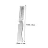 Minkissy Beard Comb for Men Stainless Steel Folding Hairdressing Comb