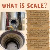 Smalltongue Water Heater Cleaning Tool, Water Heater Descaler, Dissolves Scale