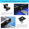Philtool Solar Panel Mount Kit, 12 cm Aluminium Profile Rails