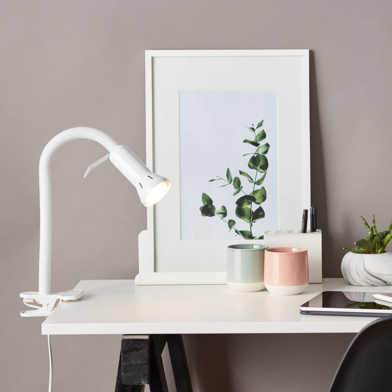 Lightbox Desk Lamp with Adjustable Flex Arms and Rocker Switch