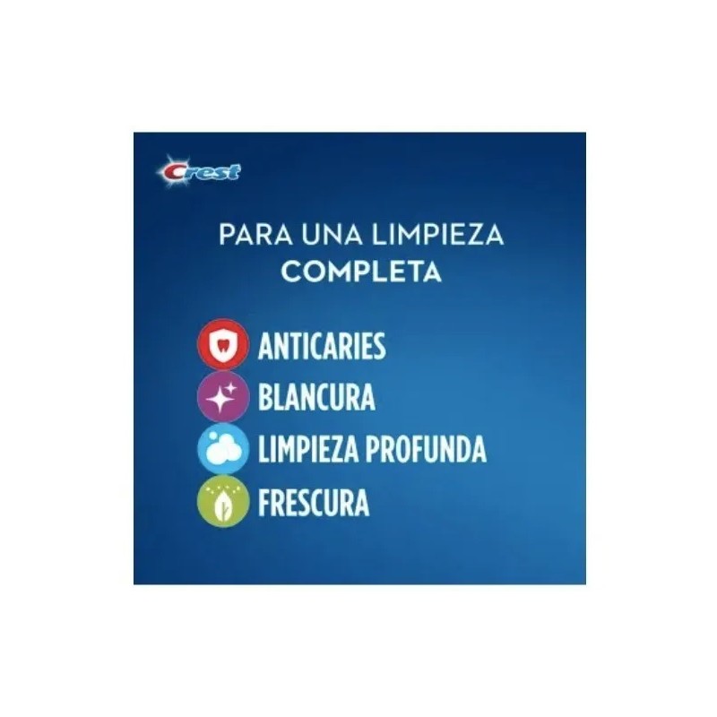 Crema Pasta Dientes Crest Crest Complite 4 En 1 (