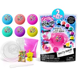 So Bomb Make Your Own (DIY) Fizzy Bath Bomb Mystery Packs with Surprise Inside - 2 Pack