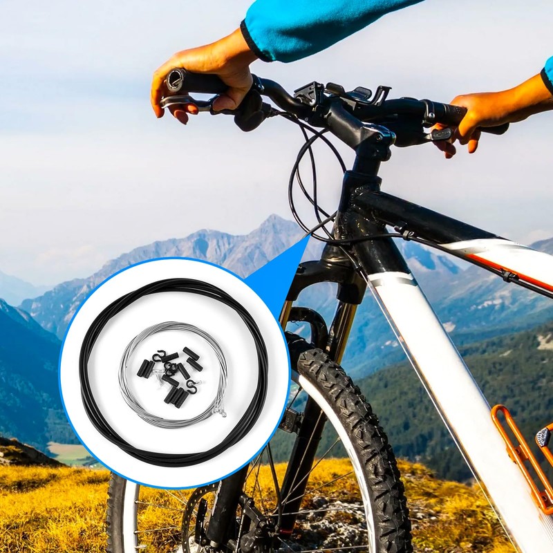 EclipseGuard Shift Cable Set, Universal Bicycle Shift Cable, Steel Shift