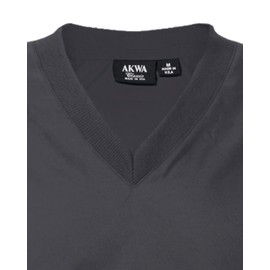Akwa Made in USA Men's Microfiber Water Repellent V-Neck Pullover Vest