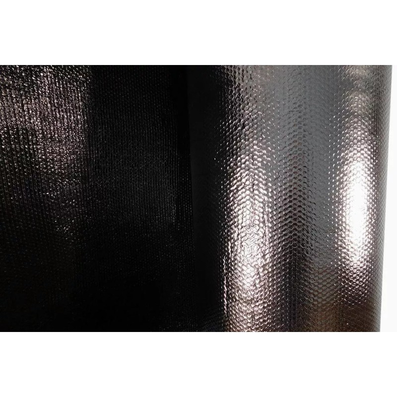 IES REFLECTIVE BLACK / SILVER FOIL Double BUBBLE Foil Insulation