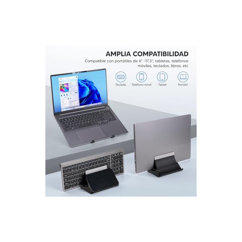 4 En 1 Soporte Vertical Para Laptop, Soporte Para Laptop