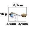 Njord Kalastus Jig Spinner Set Chatterbait Artificial Bait Crankbait Spinner